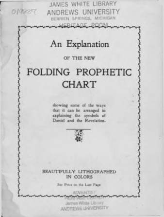 An explanation of the new folding prophetic chart miniatura